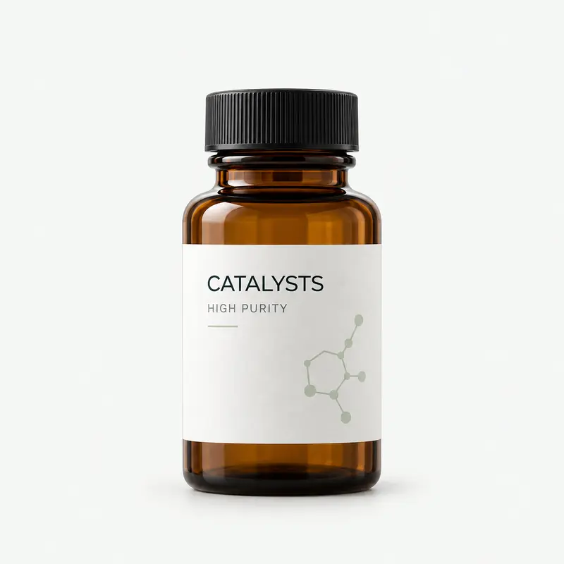 Amber glass vial for catalysts