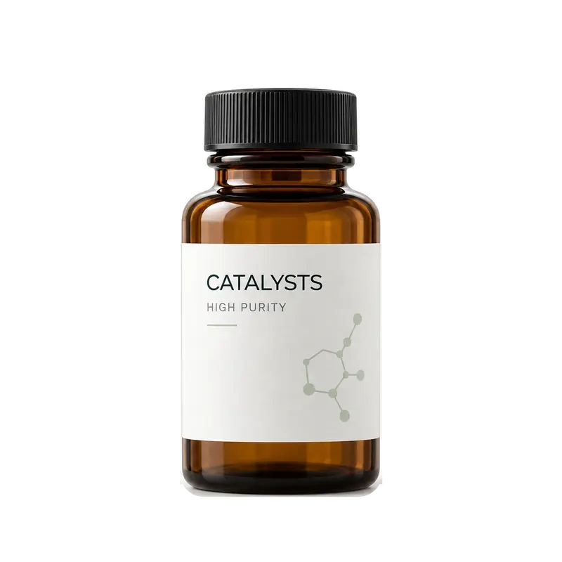 Amber glass vial for catalysts