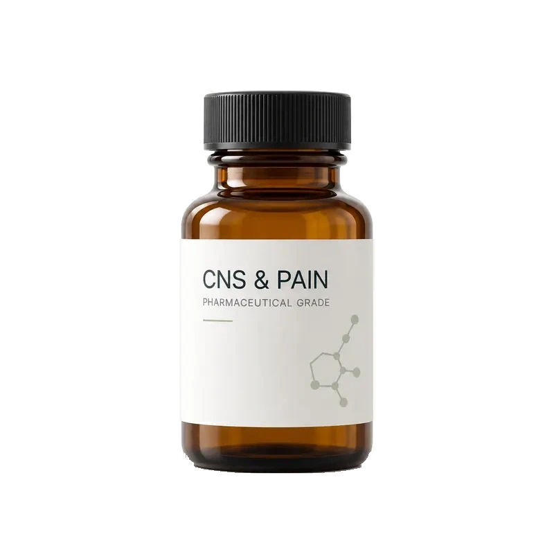 Amber glass pharmaceutical bottle for CNS and pain APIs