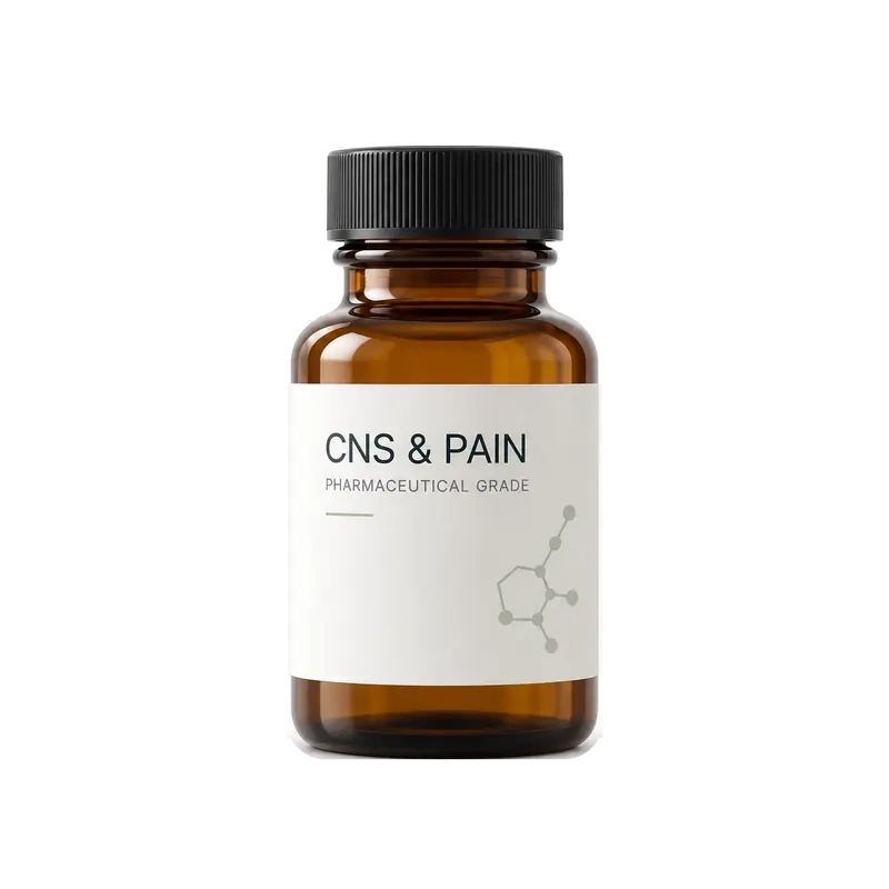 Amber glass pharmaceutical bottle for CNS and pain APIs