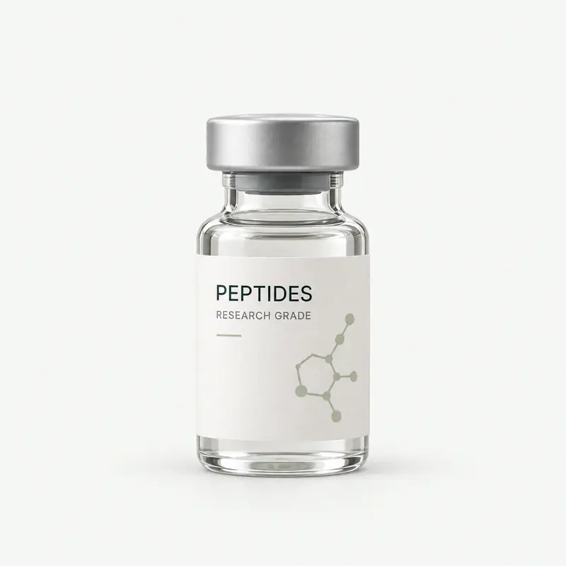 Clear Type-I glass vial for peptides